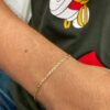 Pulsera 19cm escalera plana 1x1 unisex