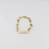 Pulsera placa gucci bebe 13cm - 4mm