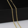 Cadena Cubana 1mm /Tam. 50