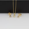 conjunto punto de luz redondo 40 cm