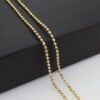 cadena militar diamantada 2mm - 60cm