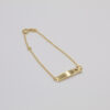 pulsera placa angelito 15cm
