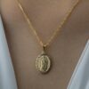 DIJE VIRGEN GUADALUPE BORDE TALLADO DM 1,3CM