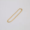 Pulsera Cubana Plana 4mm 18cm