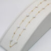 Collar de trebol perlados