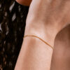 PULSERA MILITAR DIAMANTADA 18CM