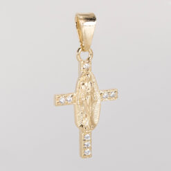 DIJE CRUZ VIRGEN GUADALUPE