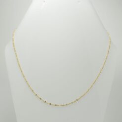 CADENA 3*1 DIAMTANDA 1.7MM 60CM