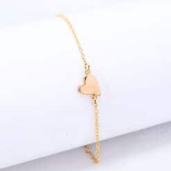 PULSERA CORAZON LADEADO