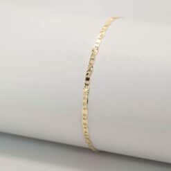 PULSERA ESCALERA DESTELLOS 2.4MM 18CM