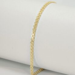 Pulsera Tejido Chino 3mm 19cm